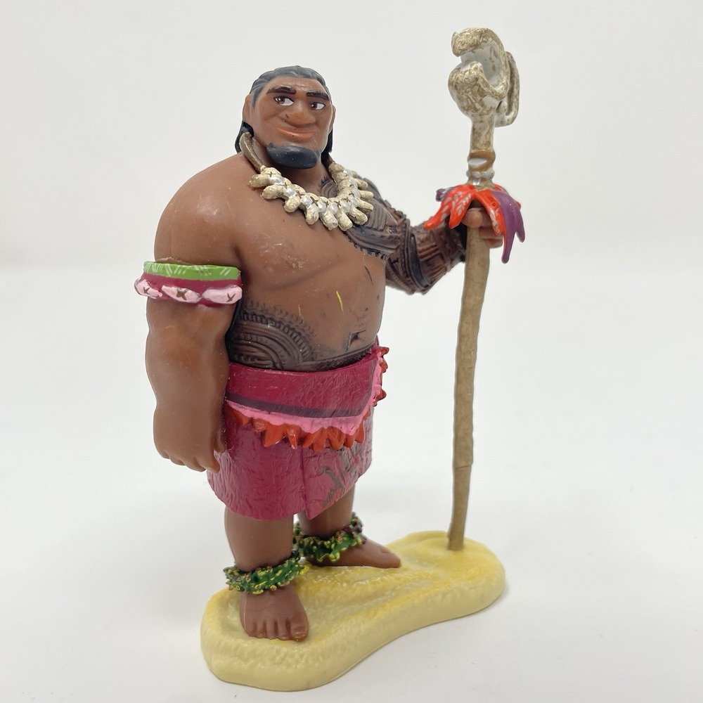Moana Disney Maui Hawk Tamatoa Lava Toy Cake Toppers Action Figures 4"‎ Lot of 7 - Picture 14 of 16